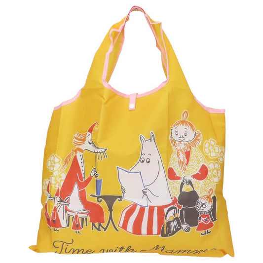 ムーミン エコバッグ ショッピングバッグ YE 北欧 スモールプラネット お買い物バッグ キャラクター グッズ メール便可 シネマコレクション