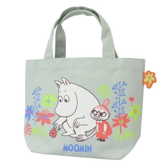 ムーミン ランチバッグ カラーマチ付バッグ フラワー 北欧 スモールプラネット マチ付き お弁当かばん キャラクター グッズ メール便可 シネマコレクション