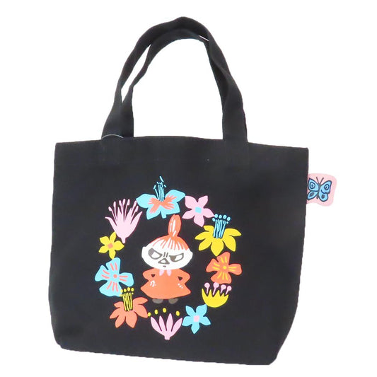 ムーミン ランチバッグ カラーマチ付バッグ リトルミイ 花の輪 北欧 スモールプラネット マチ付き お弁当かばん キャラクター グッズ メール便可 シネマコレクション
