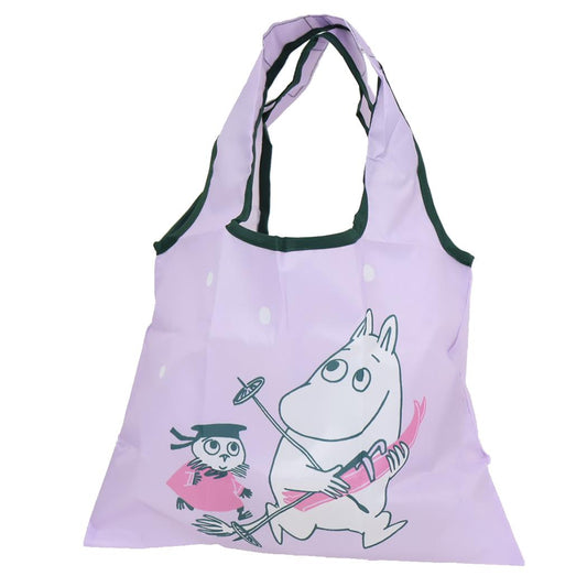 ムーミン エコバッグ ミニショッピングバッグ 雪 北欧 スモールプラネット お買い物かばん キャラクター グッズ メール便可 シネマコレクション