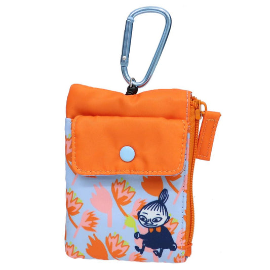 ムーミン 定期入れ リール付きパスケース リトルミイ お花 北欧 スモールプラネット かわいい キャラクター グッズ メール便可 シネマコレクション