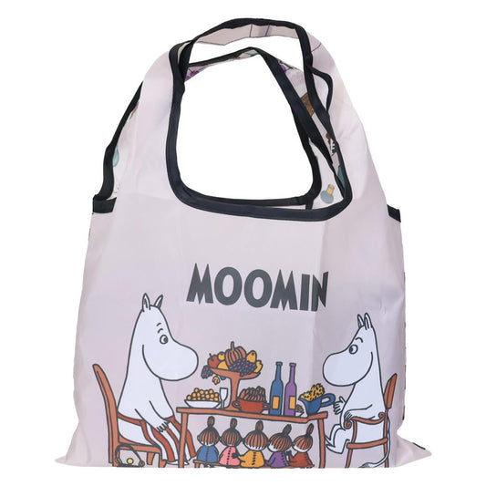 ムーミン エコバッグ ミニショッピングバッグA 食卓 北欧 スモールプラネット お買い物かばん キャラクター グッズ メール便可 シネマコレクション