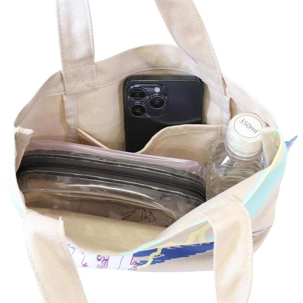 ムーミン お弁当かばん カラーマチ付きバッグ ニョロニョロフェア 北欧 スモールプラネット