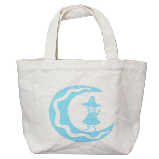 ムーミン ランチバッグ マチ付バッグ MOOMIN 80th BL ブルー スナフキン 北欧 スモールプラネット お弁当バッグ キャラクター グッズ メール便可 シネマコレクション