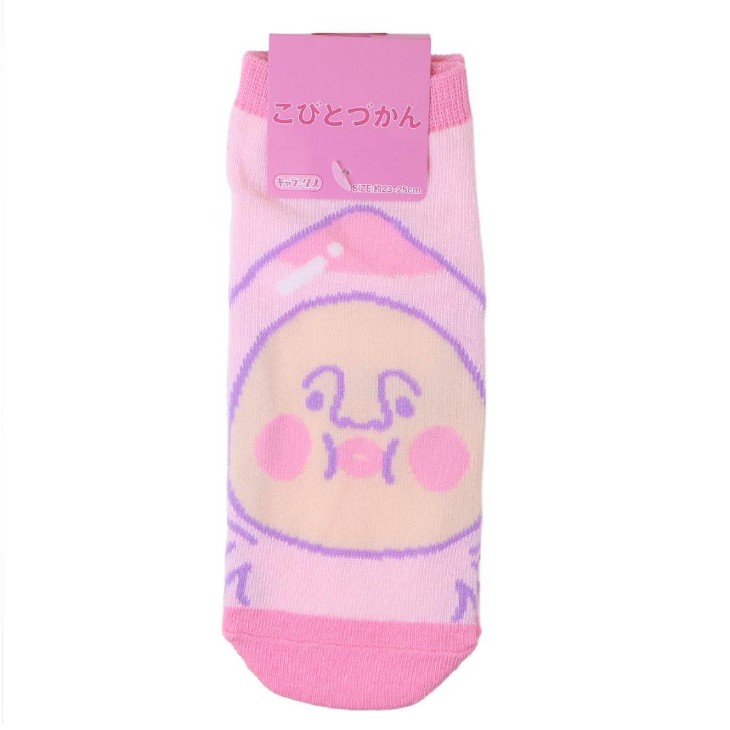 こびとづかん 女性用靴下 レディースソックス カクレモモジリ PK スモールプラネット キャラックス 大人向け キャラクター グッズ メール便可 シネマコレクション