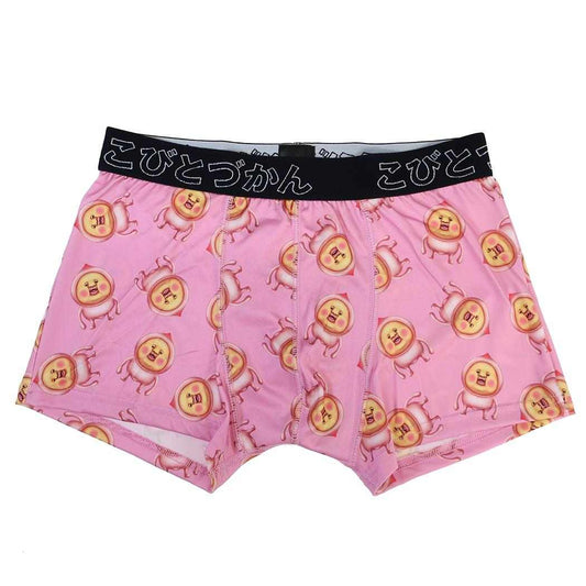 こびとづかん 下着 転写ボクサーブリーフ カクレモモジリ メンズ レディース M スモールプラネット