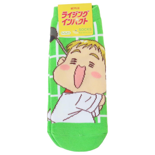 ライジングインパクト 女性用靴下 レディースソックス ガウェイン プニ助 少年ジャンプ スモールプラネット キャラックス 大人向け キャラクター グッズ メール便可 シネマコレクション