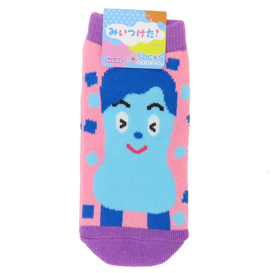 みいつけた！ キッズ靴下 コッシー 目つぶり NHK スモールプラネット キャラックス 子ども キャラクター グッズ メール便可 シネマコレクション