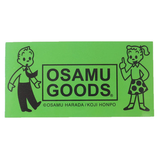 オサムグッズ ダイカットシール キャラクターステッカー ジャック＆ジル Osamu Goods スモールプラネット ダイカットビニールステッカー デコシール 耐水性 キャラクター グッズ メール便可 シネマコレクション