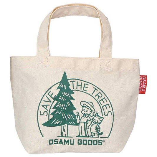 オサムグッズ ランチバッグ カラーマチ付バッグ ツリー Osamu Goods スモールプラネット マチ付き お弁当かばん キャラクター グッズ メール便可 シネマコレクション