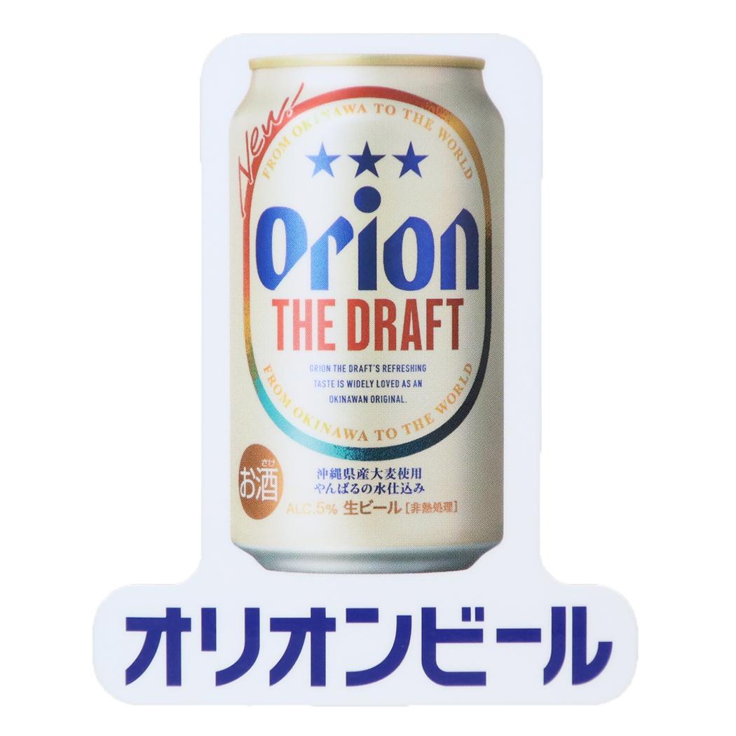 オリオンビール ダイカットシール キャラクターステッカー 缶 スモールプラネット デコシール 耐水性 日本製 おもしろ雑貨 グッズ メール便可 シネマコレクション