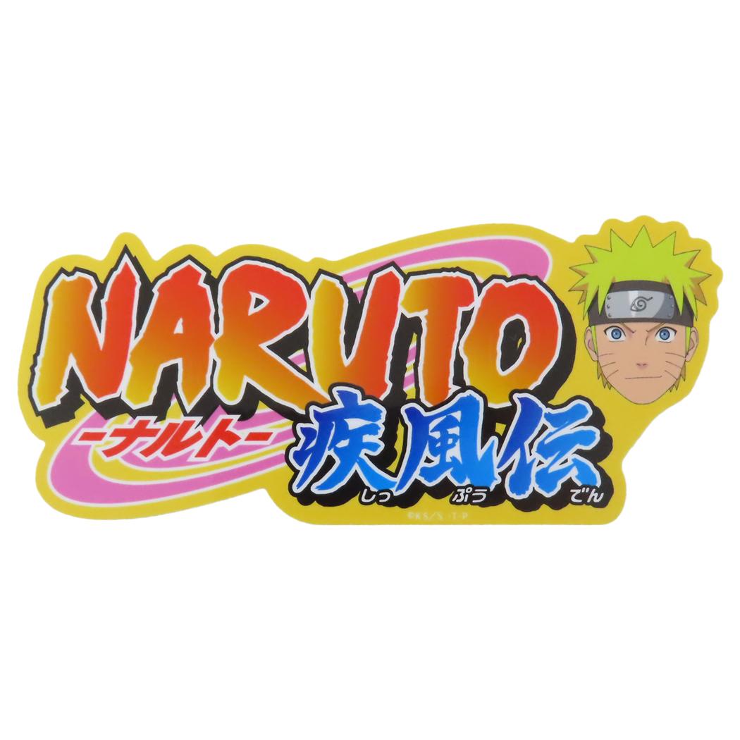 NARUTO疾風伝 シール アウトドアステッカー ロゴフェイス スモールプラネット デコシール デコステッカー ギフト アニメキャラクター グッズ メール便可 シネマコレクション