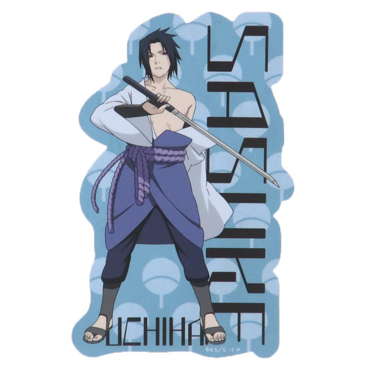NARUTO ナルト ビッグシール アウトドアステッカー サスケ 少年ジャンプ スモールプラネット ビニールステッカー デコシール 耐水性 耐候性 キャラクター グッズ メール便可 シネマコレクション