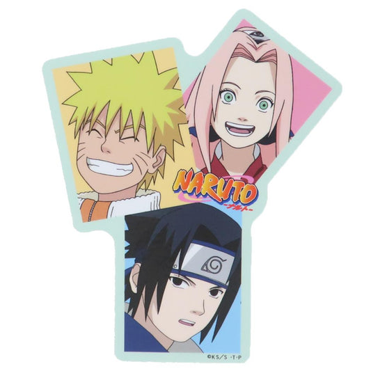 NARUTO ナルト ビッグシール アウトドアステッカー 3人 少年ジャンプ スモールプラネット ビニールステッカー デコシール 耐水性 耐候性 キャラクター グッズ メール便可 シネマコレクション