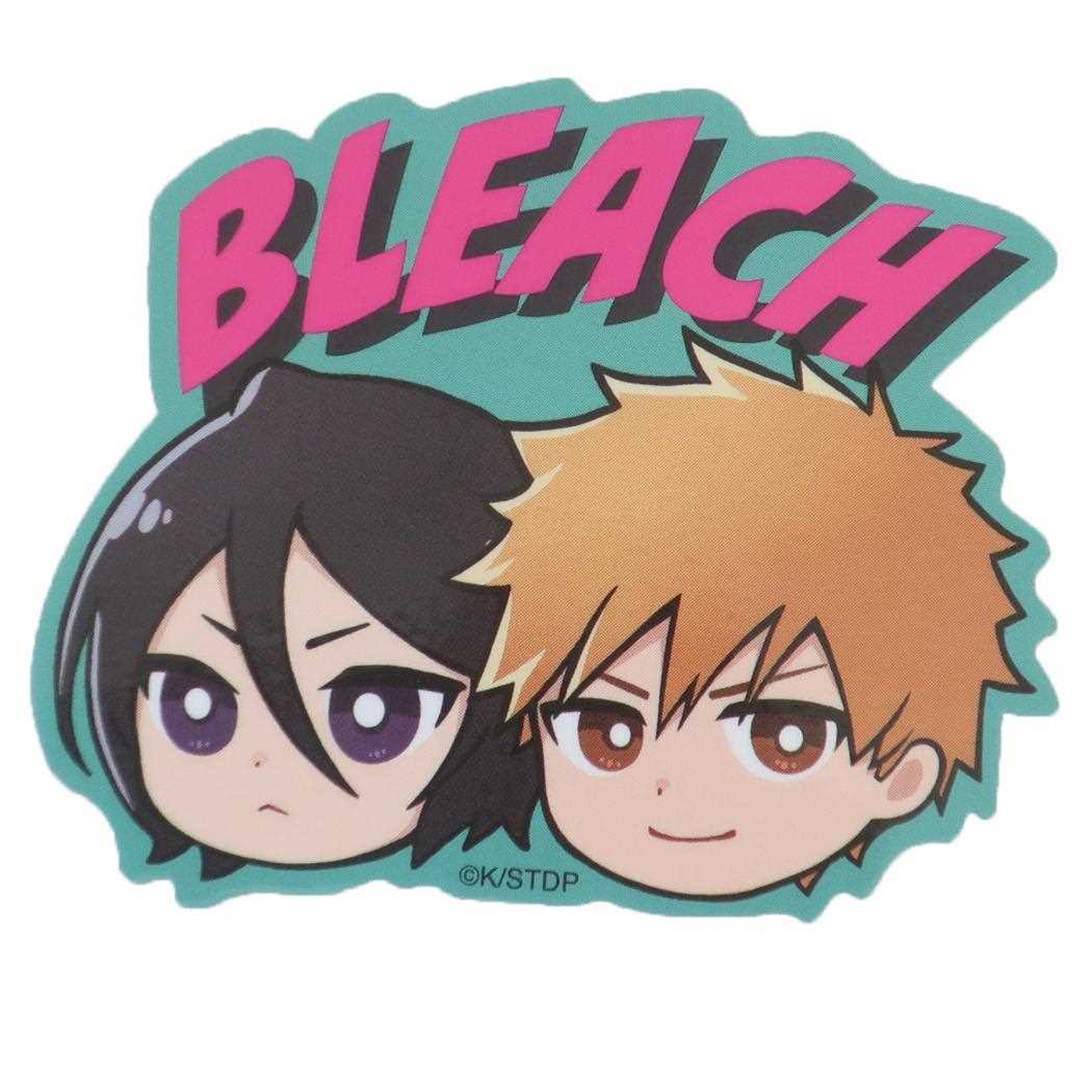 BLEACH 千年血戦篇 ダイカットシール キャラクターステッカー 一護＆ルキア 少年ジャンプ スモールプラネット ダイカットビニールステッカー デコシール 耐水性 アニメキャラクター グッズ メール便可 シネマコレクション