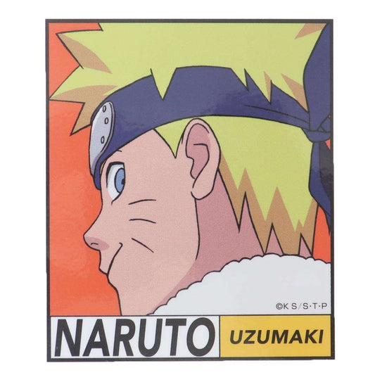 NARUTO ダイカットシール キャラクターステッカー ナルト 振り向き 少年ジャンプ スモールプラネット ダイカットビニールステッカー デコシール 耐水性 キャラクター グッズ メール便可 シネマコレクション