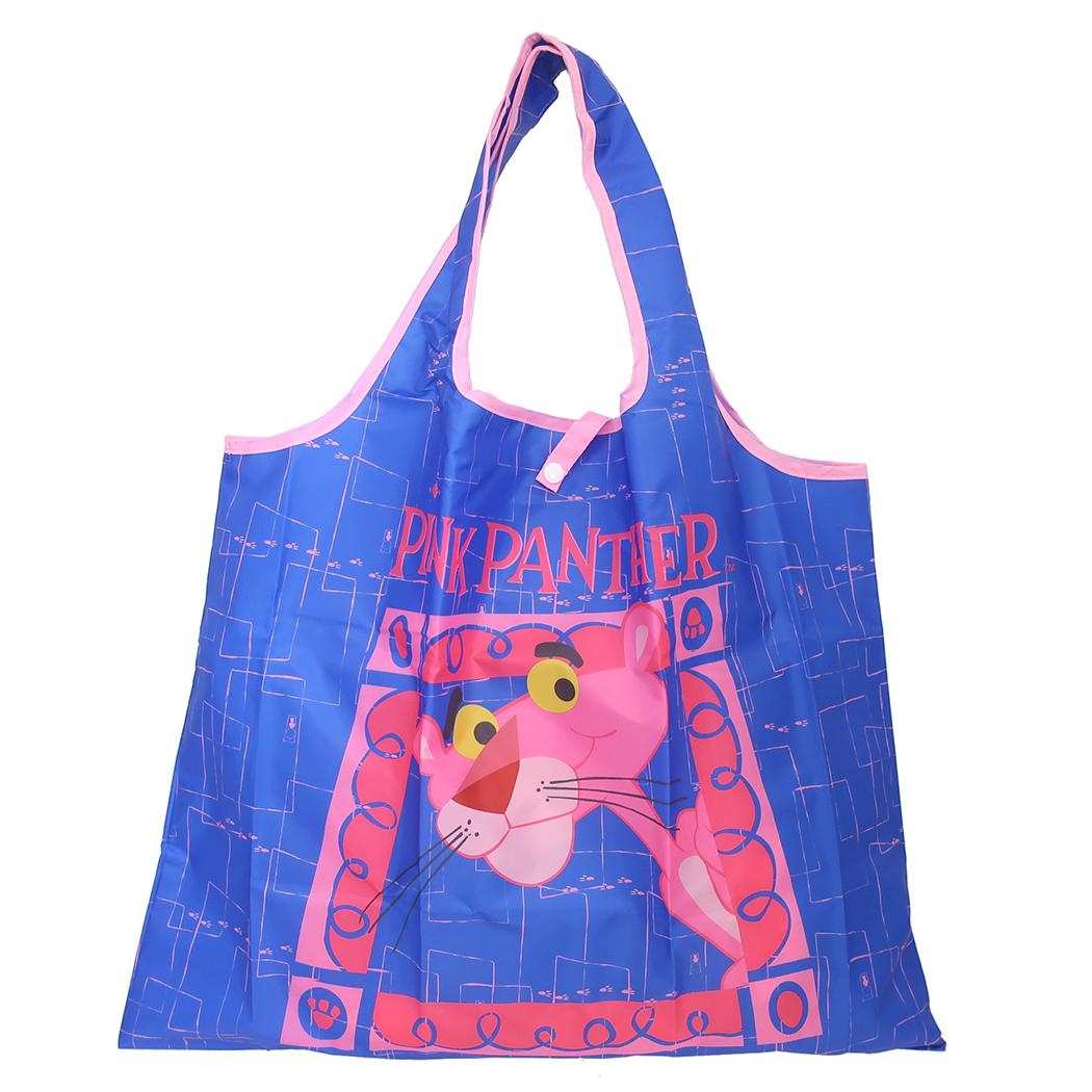 ピンクパンサー エコバッグ 折りたたみ ショッピングバッグ ひょっこり スモールプラネット お買い物かばん キャラクター グッズ メール便可 シネマコレクション