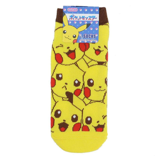 ポケットモンスター 女性用靴下 レディースソックス ピカチュウぎっしり ポケモン スモールプラネット キャラックス キャラクター グッズ メール便可 シネマコレクション