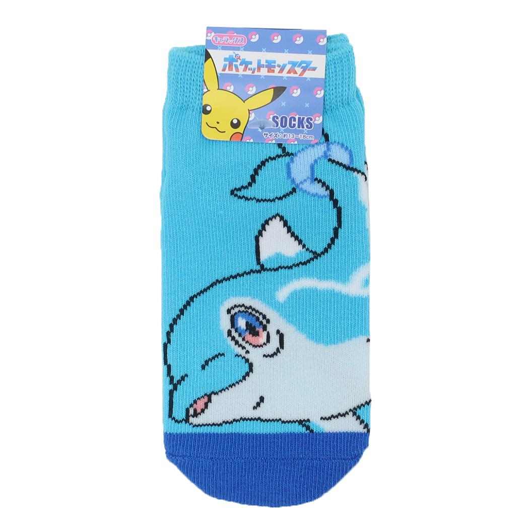 ポケットモンスター 子供用靴下 キッズソックス ナミイルカ ポケモン スモールプラネット キャラックス 子ども キャラクター グッズ メール便可 シネマコレクション