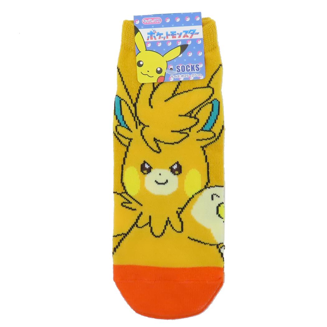 ポケットモンスター 男性用靴下 メンズソックス パーモット ポケモン スモールプラネット キャラックス 大人向け キャラクター グッズ メール便可 シネマコレクション
