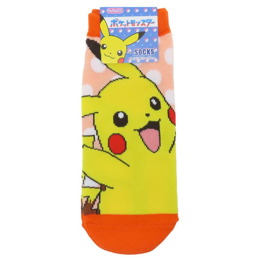 ポケットモンスター 女性用靴下 キャラックス レディースソックス ピカチュウ ドット ポケモン スモールプラネット 大人向け キャラクター グッズ メール便可 シネマコレクション