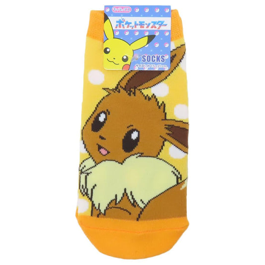ポケットモンスター 小学生用靴下 キャラックス ジュニアソックス イーブイ ドット ポケモン スモールプラネット 子ども キャラクター グッズ メール便可 シネマコレクション