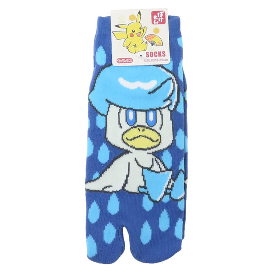 ポケットモンスター 女性用靴下 足袋ソックス クワッス モダン ポケモン スモールプラネット キャラックス 大人向け キャラクター グッズ メール便可 シネマコレクション