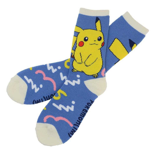 ポケットモンスター 女性用防寒室内靴下 ぽっかぽかルームソックス ピカチュウ ポップ ポケモン スモールプラネット ウォーマー雑貨 キャラクター グッズ シネマコレクション