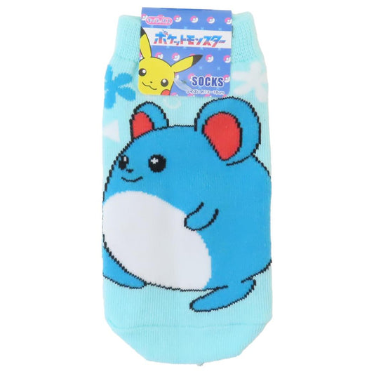 ポケットモンスター 子供用靴下 キッズソックス マリル フェアリー ポケモン スモールプラネット キャラックス 子ども キャラクター グッズ メール便可 シネマコレクション