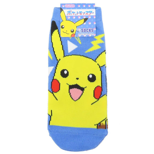 ポケットモンスター 女性用靴下 キャラックス レディースソックス ピカチュウ でんき ポケモン スモールプラネット かわいい キャラクター グッズ メール便可 シネマコレクション