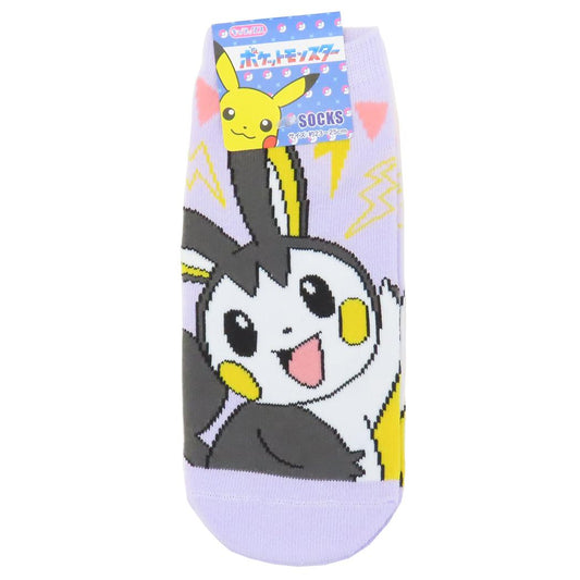 ポケットモンスター 女性用靴下 キャラックス レディースソックス エモンガ でんき ポケモン スモールプラネット かわいい キャラクター グッズ メール便可 シネマコレクション