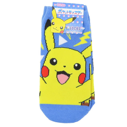 ポケットモンスター 小学生用靴下 キャラックス ジュニアソックス ピカチュウ でんき ポケモン スモールプラネット 子ども キャラクター グッズ メール便可 シネマコレクション