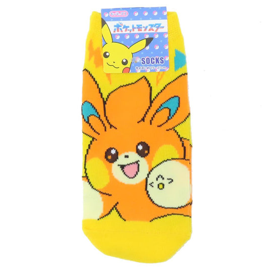 ポケットモンスター 小学生用靴下 キャラックス ジュニアソックス パモ でんき ポケモン スモールプラネット 子ども キャラクター グッズ メール便可 シネマコレクション