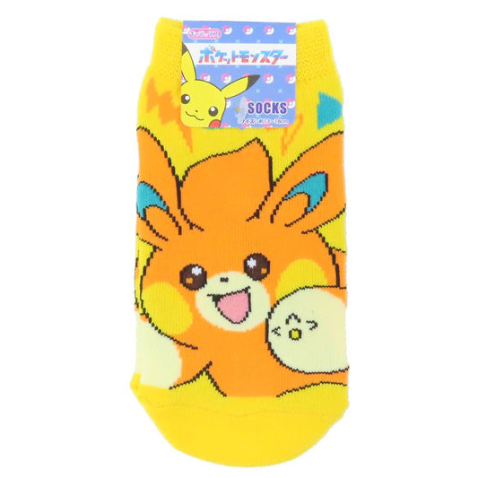 ポケットモンスター 子供用靴下 キャラックス キッズソックス パモ でんき ポケモン スモールプラネット 子ども キャラクター グッズ メール便可 シネマコレクション