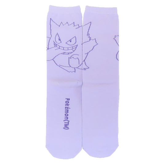 ポケットモンスター 女性用靴下 レディースハイソックス ゲンガー LPU ポケモン スモールプラネット キャラックス 女の子 キャラクター グッズ メール便可 シネマコレクション
