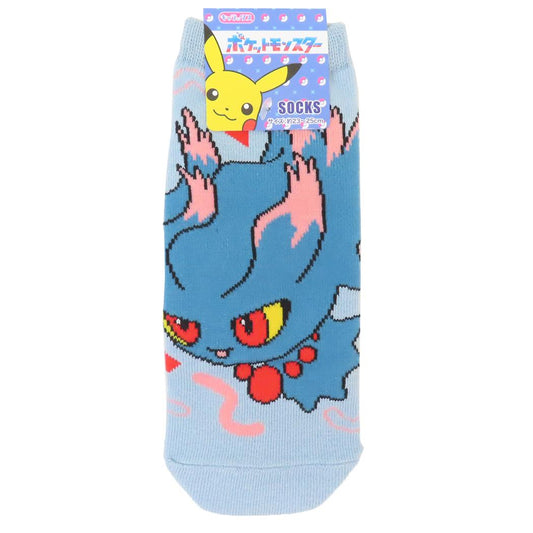 ポケットモンスター 女性用靴下 レディースソックス ムウマ ゴースト ポケモン スモールプラネット キャラックス 大人向け キャラクター グッズ メール便可 シネマコレクション