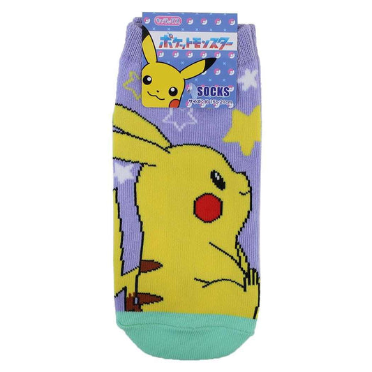 ポケットモンスター 小学生用靴下 ジュニアソックス ピカチュウ 星空 ポケモン スモールプラネット