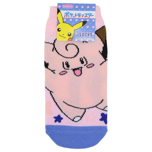 ポケットモンスター 小学生用靴下 ジュニアソックス キャラックス ピッピ 星空 ポケモン スモールプラネット