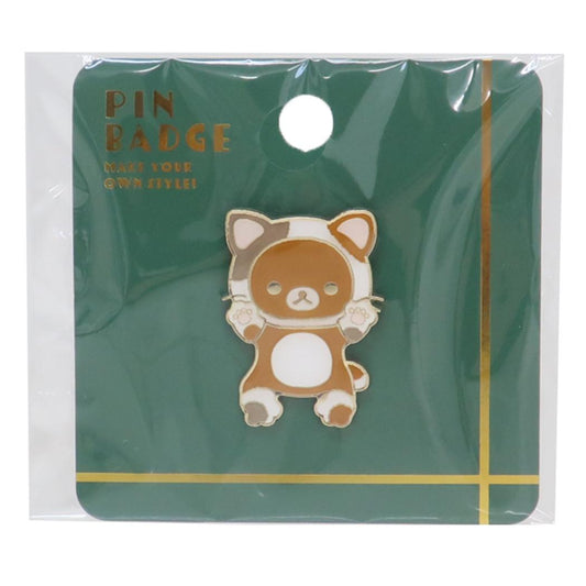 リラックマ ピンバッジ ピンズ ねこ サンエックス スモールプラネット コレクション雑貨 キャラクター グッズ メール便可 シネマコレクション