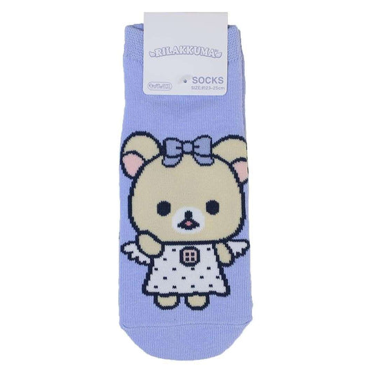 リラックマ 女性用靴下 レディースソックス キャラックス リラノワ コリラックマ 天使 サンエックス スモールプラネット