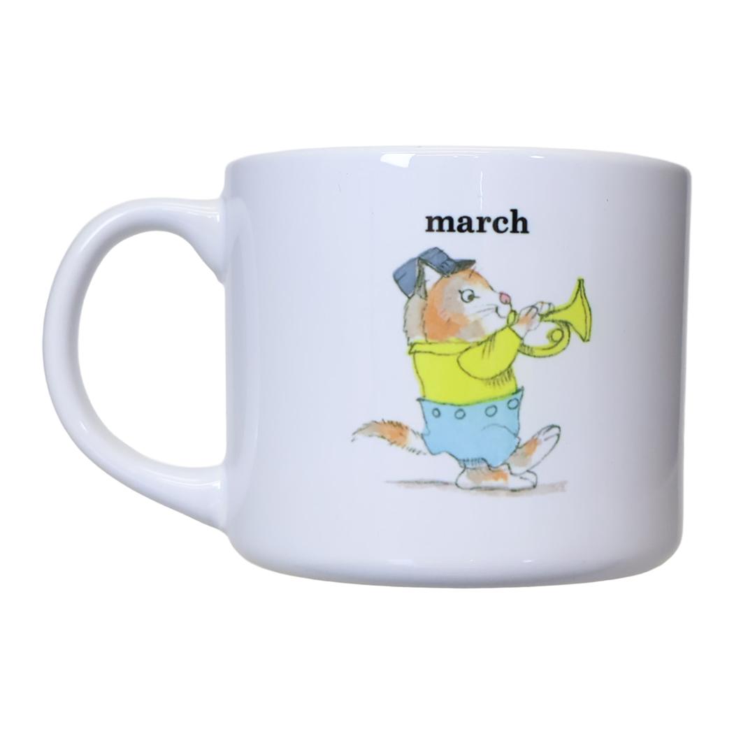 ビジーワールド マグカップ ストーンウェア マグ MUG マーチ(楽器隊) リチャード スキャリー スモールプラネット