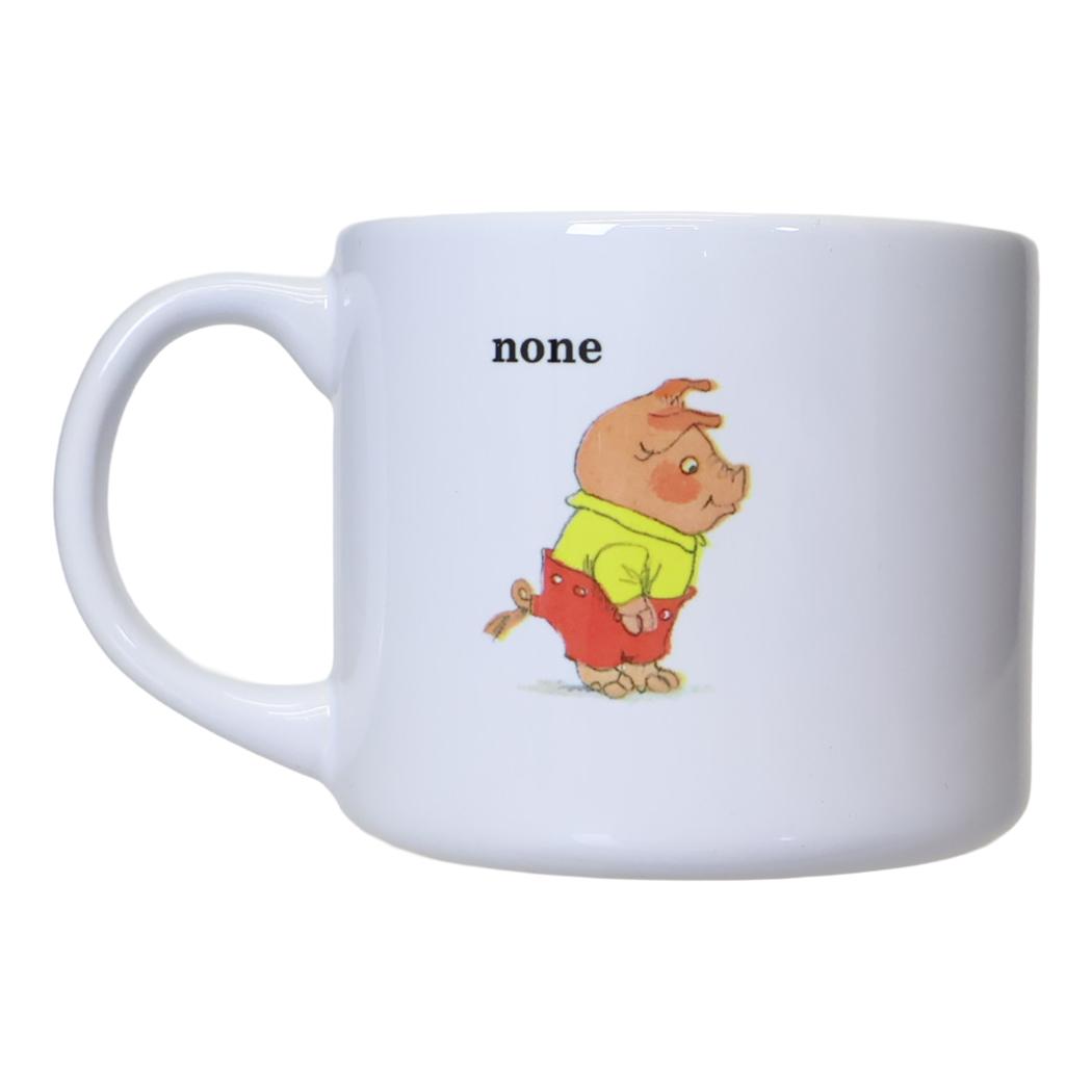 ビジーワールド マグカップ ストーンウェア マグ MUG ナン(一つもない) リチャード スキャリー スモールプラネット