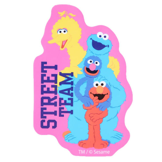 セサミストリート ダイカットシール キャラクターステッカー 仲間 Sesame Street スモールプラネット デコシール 耐水性 日本製 キャラクター グッズ メール便可 シネマコレクション