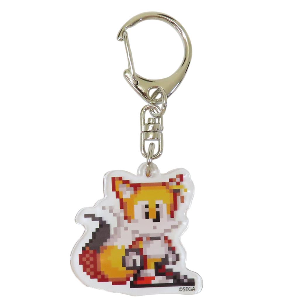 ソニック ザ ヘッジホッグ キーリング アクリルキーホルダー テイルズ 立ち スモールプラネット アクキー キャラクター グッズ メール便可 シネマコレクション
