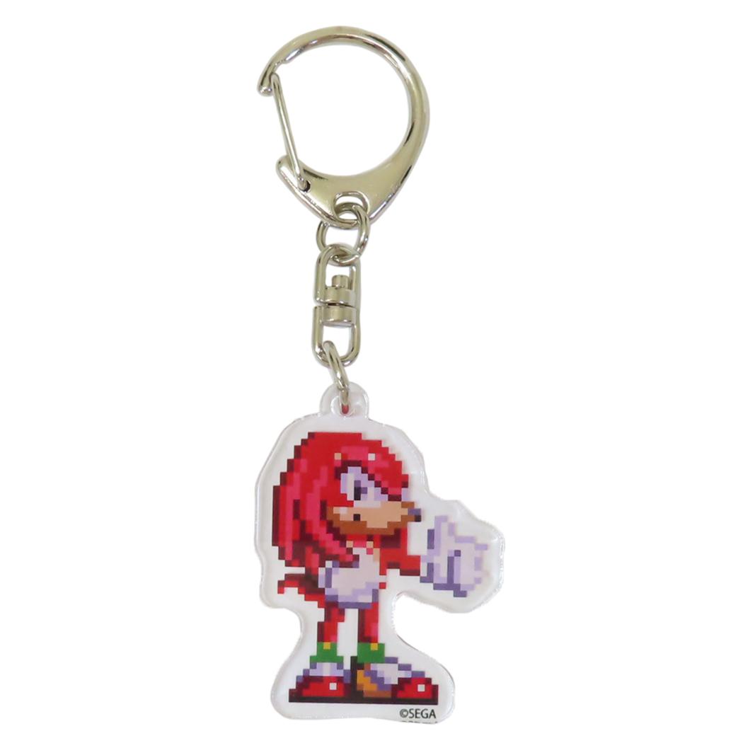 ソニック ザ ヘッジホッグ キーリング アクリルキーホルダー ナックルズ 立ち スモールプラネット アクキー キャラクター グッズ メール便可 シネマコレクション
