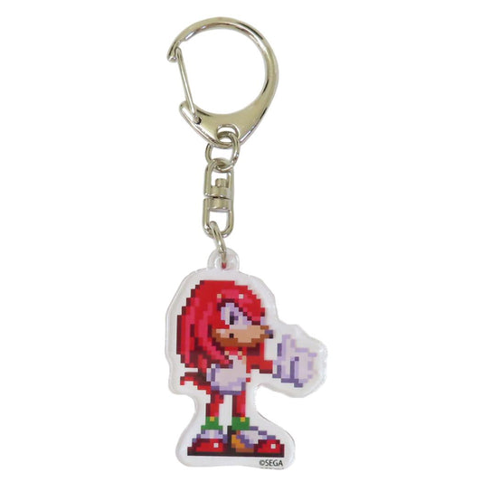 ソニック ザ ヘッジホッグ キーリング アクリルキーホルダー ナックルズ 立ち スモールプラネット アクキー キャラクター グッズ メール便可 シネマコレクション