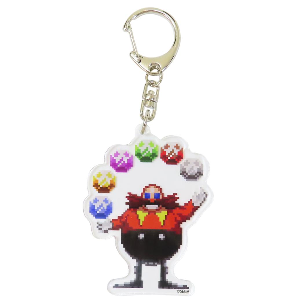 ソニック ザ ヘッジホッグ キーリング アクリルキーホルダー エッグマン 立ち スモールプラネット アクキー キャラクター グッズ メール便可 シネマコレクション