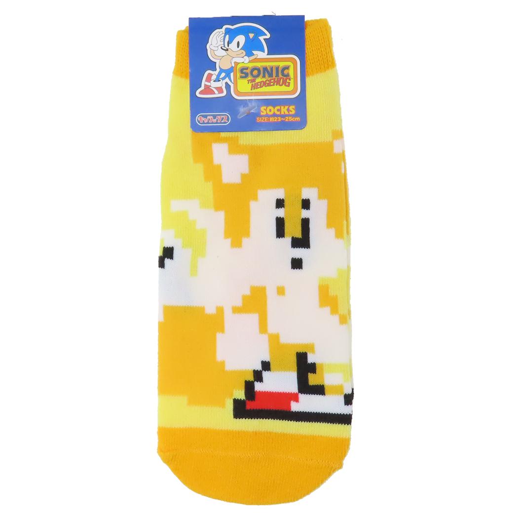 ソニック ザ ヘッジホッグ 女性用靴下 レディースソックス テイルズ 立ち スモールプラネット かわいい キャラックス キャラクター グッズ メール便可 シネマコレクション