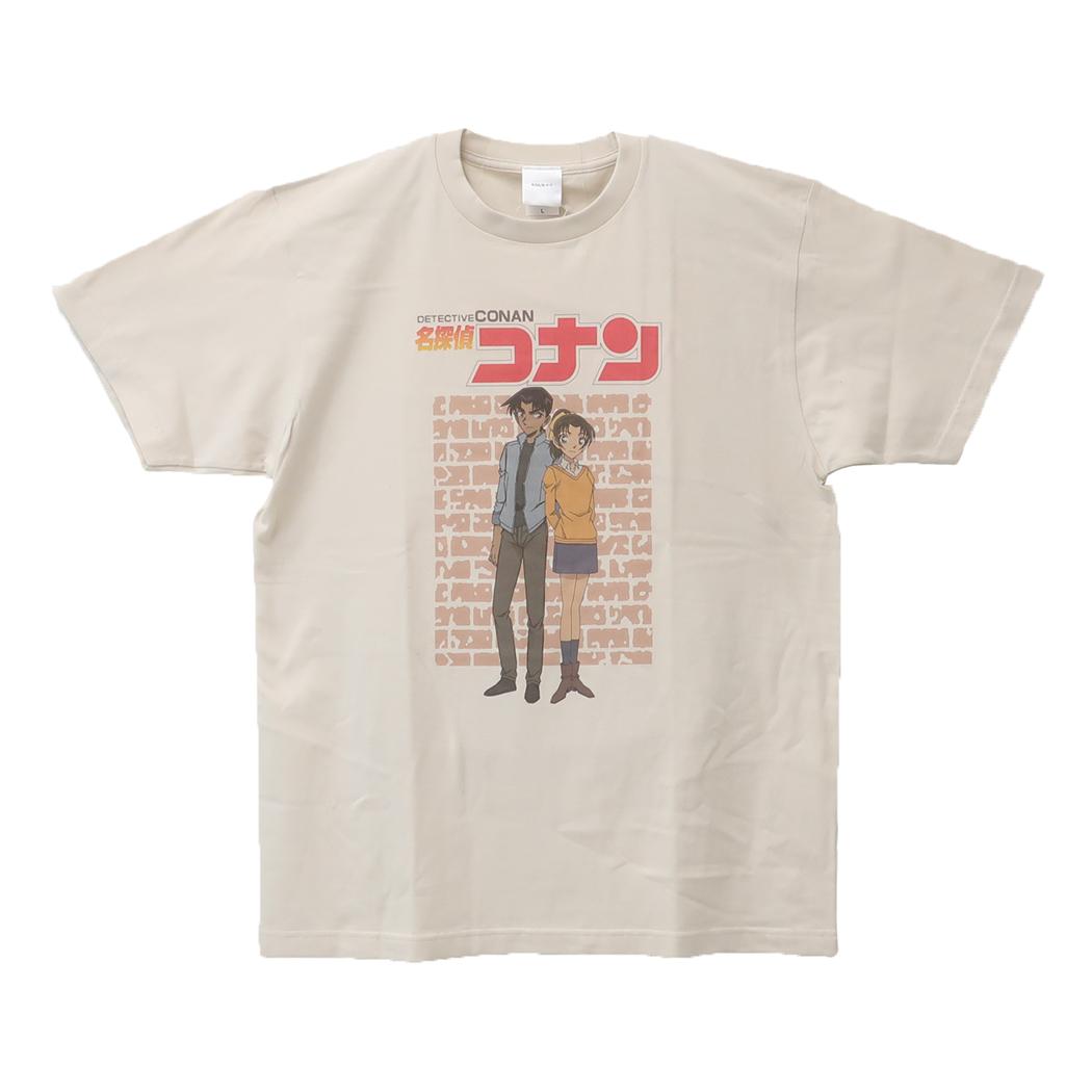 名探偵コナン Tシャツ T-SHIRTS 平次＆和葉 Lサイズ XLサイズ 少年サンデー スモールプラネット 半袖 アニメキャラクター グッズ メール便可 シネマコレクション