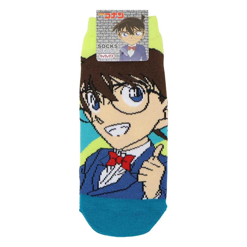 名探偵コナン 女性用靴下 レディースソックス グッド 少年サンデー スモールプラネット キャラックス 大人向け アニメキャラクター グッズ メール便可 シネマコレクション